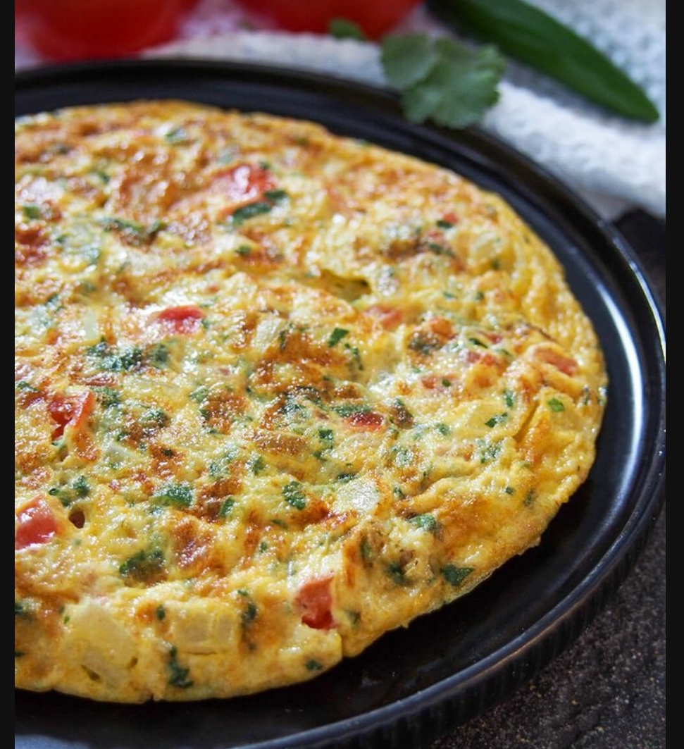 CHIPS VEG OMELETTE